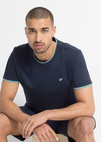 bonprix T-shirt (2 szt.), niebieski, 56/58 (XL)