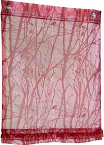 HEINE HOME unisex vouwgordijn bessenrood Maat 140 x 45 cm