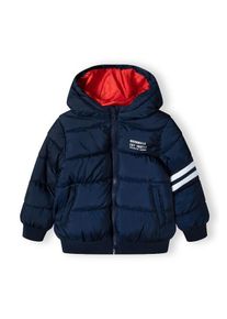 MINOTI Winterjas donkerblauw / rood / wit 92-96