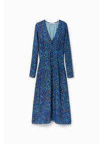 Desigual Rochie Femei albastru, Mărimea 42
