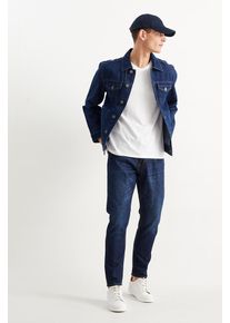 C&Amp;A Slim tapered jeans-LYCRA®, Blauw, Maat: W34 L34
