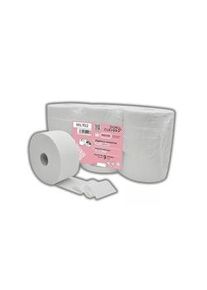 Rolo de Papel Higiênico Industrial Polpa 100% virgem, acabamento lambedor, 2 camadas. 9 unid. Modelo: HIL902