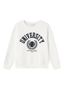 name it Sweatshirt 'Tille' schwarz / weiß Größe 116
