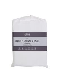 Luna Sleep - Bamboo satin bedding - White