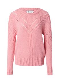 Only Sweter dla kobiet różowy pudrowy Rozmiar XS