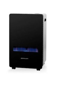 Orbegozo - Aquecedor chama azul HBF 100, 3800 W, Sistema triplo de segurança, Consumo máx.: 280 gr/h