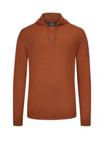 Nadměrná velikost: Ragman, Svetr s kapucí a podílem kašmíru Oranžový