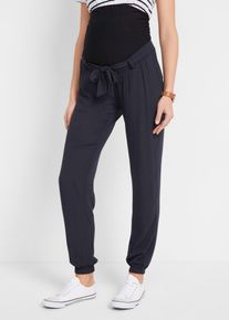 bonprix Mujer Pantal&oacute;n premam&aacute; de corte holgado negro 50