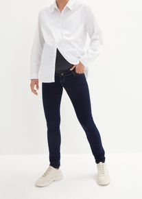 bonprix Dżinsy ciążowe ocieplane Skinny niebieski 42
