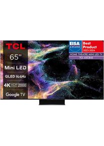 Televizor TCL MiniLed 65C845, 164 cm, Smart Google TV, 4K Ultra HD, 100 Hz, Clasa G