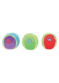 3 balles de jeu colorées Trixie - Jouet pour chien
