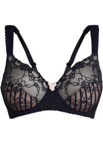 Minimizer-BH med vatterte skulderbånd, grå, størrelse 95G, bonprix