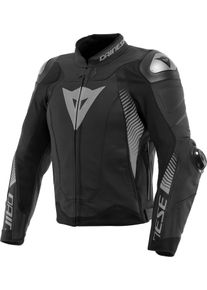 Dainese Super Speed 4, leather jacket , color: Matt-Black/Grey , size: 54