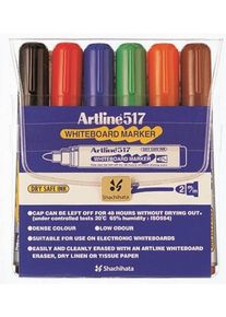 Artline EK517/6W Whiteboard marker
