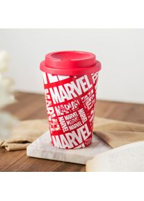 MARVEL - Bicchiere da viaggio con logo fumetto