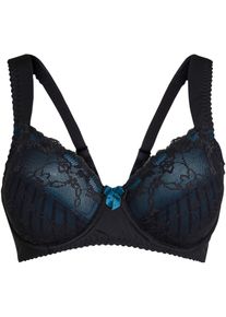 Reggiseno minimizer con spalline imbottite, Nero, Taglia 95C, bonprix