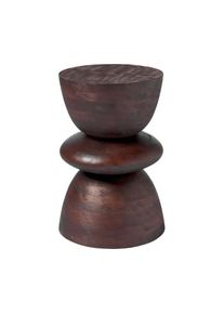 Westwing Collection, Brązowy, Drewno, Lite drewno