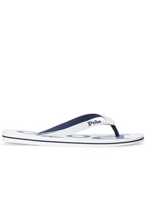 Plus size : Polo Ralph Lauren, Flip flops with polo rider profile in a White
