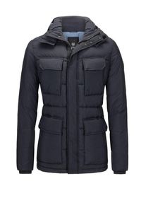 Plus size : Strellson, Casual jacket with quilted pattern in a Blue