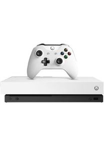 Microsoft Xbox One X | 1 TB | 2 Controller | weiß