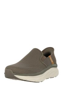 Skechers Heren Slip-ons 'D'Lux Walker - Orford' karamel / ombergrijs / wit 40