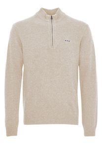 FQ1924 Heren Trui 'Kylefq' lichtbeige / beige gemêleerd XXXL