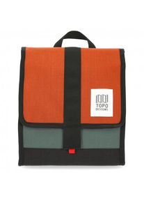 Topo Designs - Cooler Bag 8,5 - Kjølelomme, svart/rød/grått