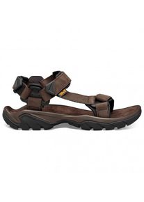 Teva Terra Fi 5 Universal Leather Sandalen Heren (14 |bruin/zwart)