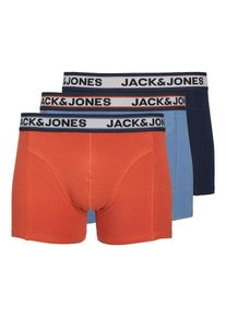 Jack & Jones JACK & JONES Boxers 'Marco' Homme bleu, orange taille M