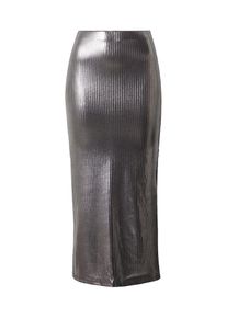 MONKI Rock Damen grau Größe 32 Unifarben
