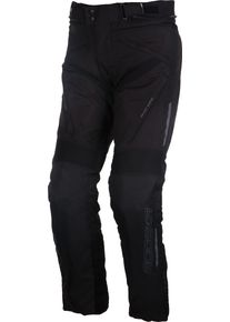 Modeka Lonic, textile pants , color: Black , size: Short 3XL