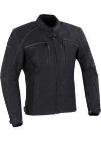 Bering Mendes, L&aelig;derjakke , farve: sort , st&oslash;rrelse: L