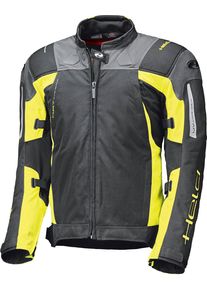 Held Antaris, textile jacket waterproof , color: Black/Grey/Neon-Yellow , size: XXXL