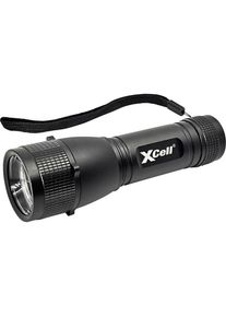 XCELL - 146362 led Lampe de poche avec dragonne, avec étui , avec mode stroboscope à pile(s) 500 lm 7 h 179 g