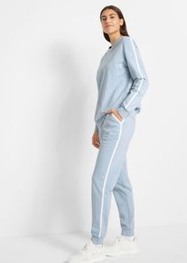 Puuvillainen lenkkeilyasu (2-os. setti), harmaa, 36/38, 100% puuvilla, bonprix