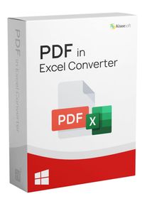 Aiseesoft PDF to Excel Converter