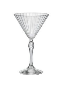 Bormioli Rocco Juego de 6 Copas de Martini America '20, Cristal, 25cl