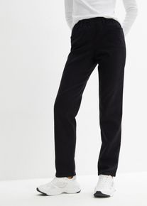 bonprix Dżinsy Straight (2 pary), mid waist, długie niebieski 36