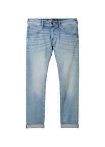 Tom Tailor Denim Herren Aedan Straight Jeans, blau, Uni, Gr. 28/32, baumwolle