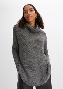 bonprix Sweter oversize, szary, 32/34
