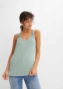 Jerseytoppi, vihreä, 44/46, bonprix