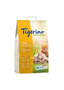 Litière Tigerino Plant-Based Maïs - Sensitive, sans parfum.- 7 L