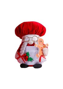 Tlily - Rouge Chef Gnome PoupéE Gnomes en Peluche Jouet Ornement pour NoëL Saint Valentin FêTe de Mariage DéCor Fournitures Style b