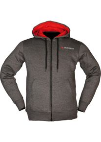Modeka 110658, zip hoodie women , color: Dark Grey , size: XXL