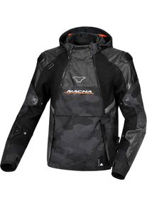 Macna Bradical Camo, textile jacket , color: Green/Neon-Yellow/Black , size: XL