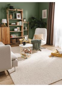 benuta Nest Washable Rug Enzo Cream 80x150 cm - Machine Washable Rug