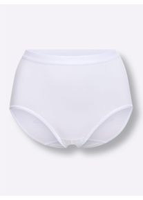 Dames Correctieslip in wit ,maat 36/38, WITT, 60% Katoen, 20% Elastan, 20% Polyamide