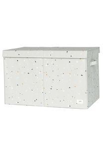 3 Sprouts - Storage box with lid Terrazzo/Green