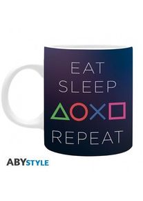 PLAYSTATION - Mug - 320 ml - Eat Sleep Repeat