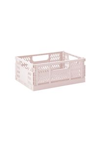 3 Sprouts - Modern Folding Crate Medium Pink